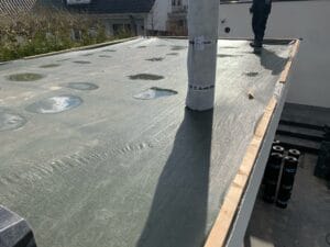 nieuwbouw renovatie bitumen-dakbedekking