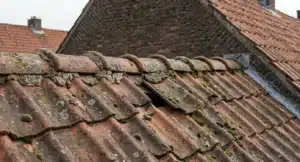 dakdekker Rosmalen inspecteert pannendak van jaren 70 woning